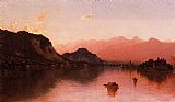 Sanford Robinson Gifford Isola Bella, Lago Maggiore, a Sketch painting